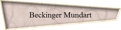 Beckinger Mundart